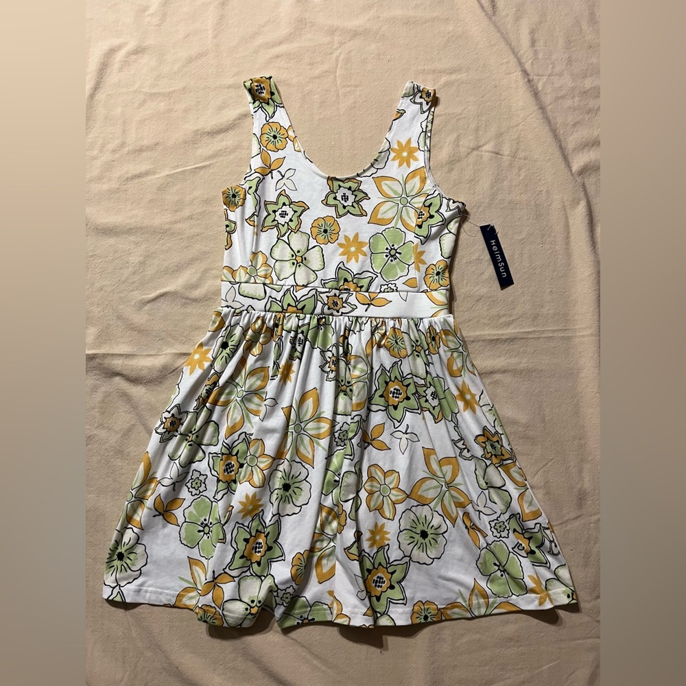 Floral print summer dress